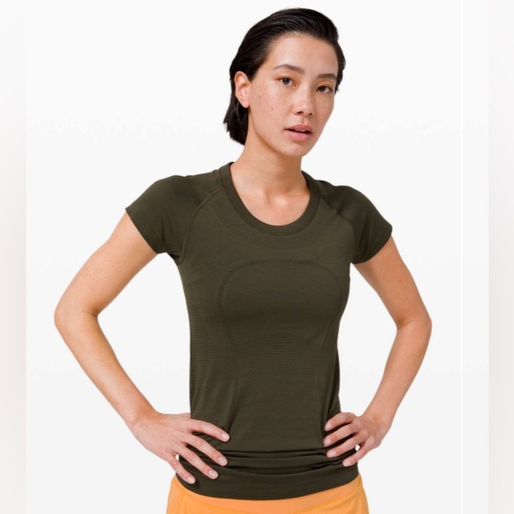 Lululemon Swiftly Tech short sleeve Olive 6